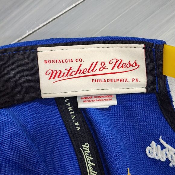 Mitchell And‎ Ness Golden State Warriors Snapback Hat Basketball One Size 2015 - Picture 10 of 12